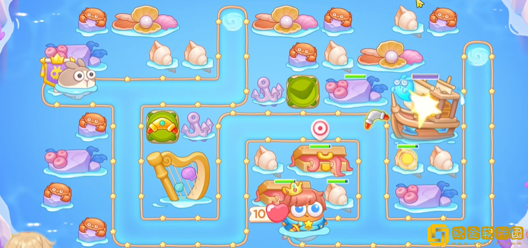 保卫萝卜4海的闺女27关攻略