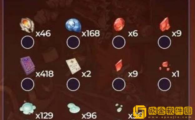 原神嘉明等级突破材料汇总