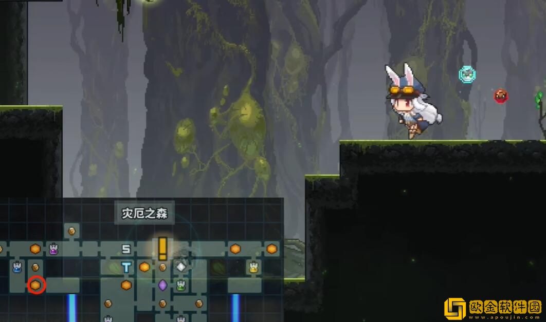 TEVI灾厄之森道具全收集