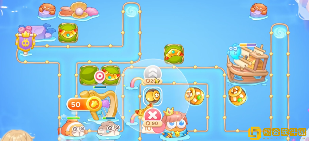 保卫萝卜4海的闺女27关攻略