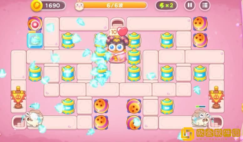 保卫萝卜4秋妃传15关攻略