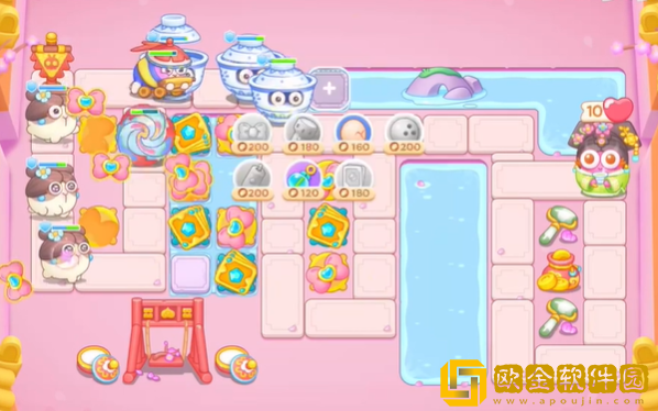 保卫萝卜4秋妃传114关攻略