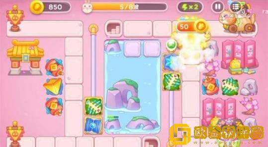 保卫萝卜4秋妃传28关攻略