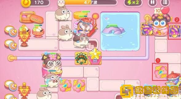 保卫萝卜4秋妃传3关攻略