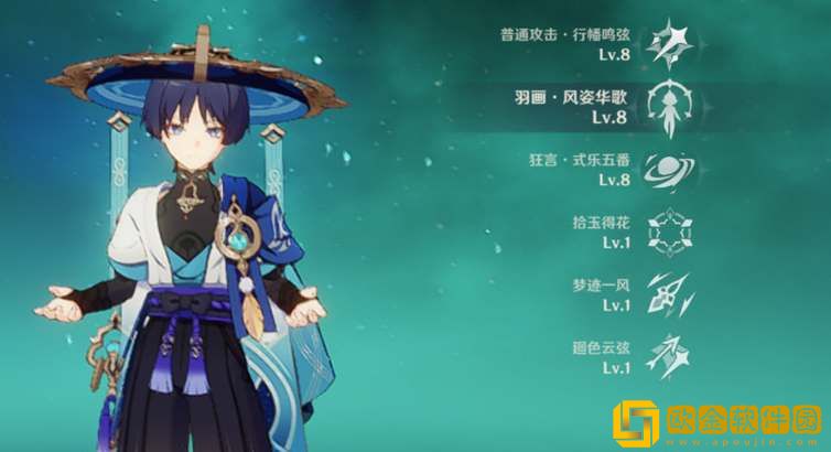 原神流浪者毕业面板属性一览-原神流浪者毕业面板属性介绍