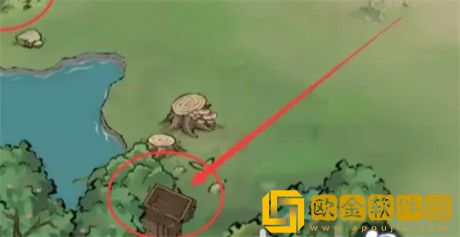 方寸对决栖霞镇藏宝图