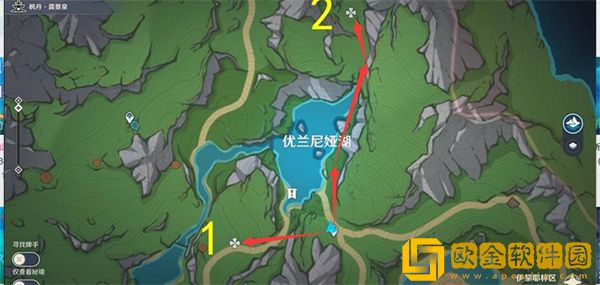 原神4.2仙灵位置在哪里