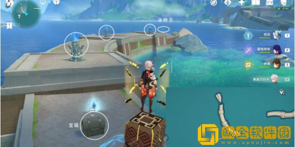 原神枫丹水元素方碑解密怎么做