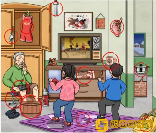 文字玩出花怀旧健身操找到十二处不合理怎么过关 文字玩出花怀旧健身操找到十二处不合理怎么过关