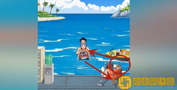 超级达人水上飞人过关流程