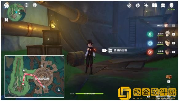 原神梅洛彼得堡宝箱在哪