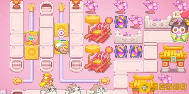 保卫萝卜4秋妃传117关攻略