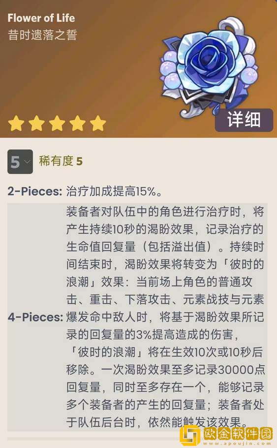 原神4.3新圣遗物昔时之歌属性介绍-原神4.3新圣遗物昔时之歌属性爆料