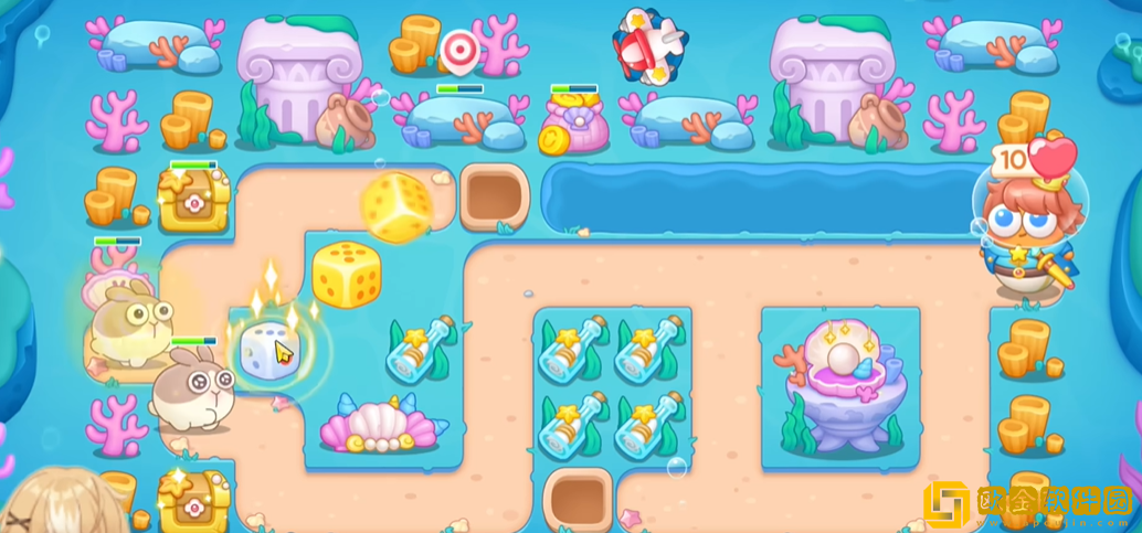 保卫萝卜4海的闺女24关攻略