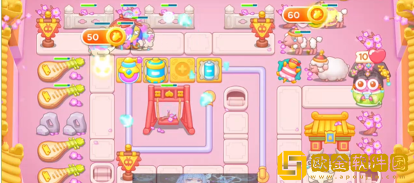 保卫萝卜4秋妃传103关攻略