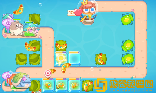 保卫萝卜4海的闺女6关攻略