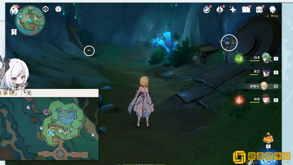 原神子探测单元采集路线图分享