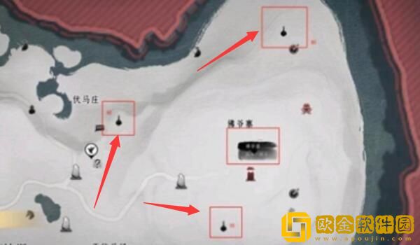 燕云十六声投壶分布