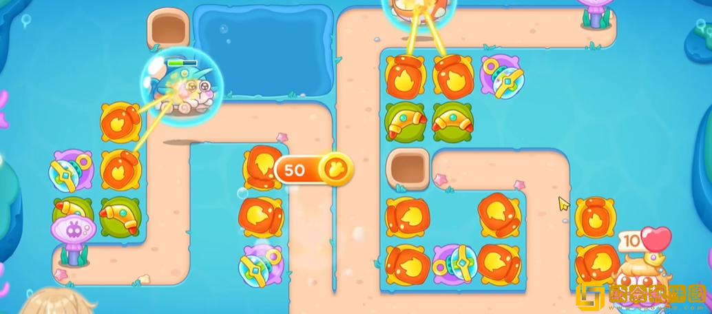 保卫萝卜4海的闺女21关攻略 保卫萝卜4海的闺女21关攻略