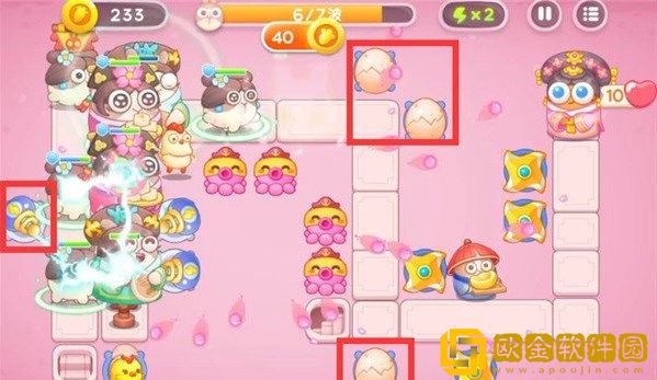 保卫萝卜4秋妃传1关攻略