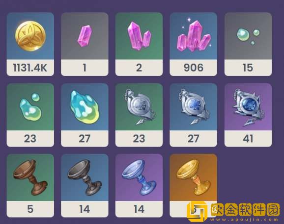 原神金流监督武器突破材料汇总