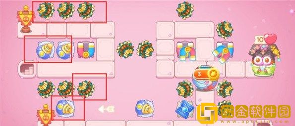 保卫萝卜4秋妃传6关攻略