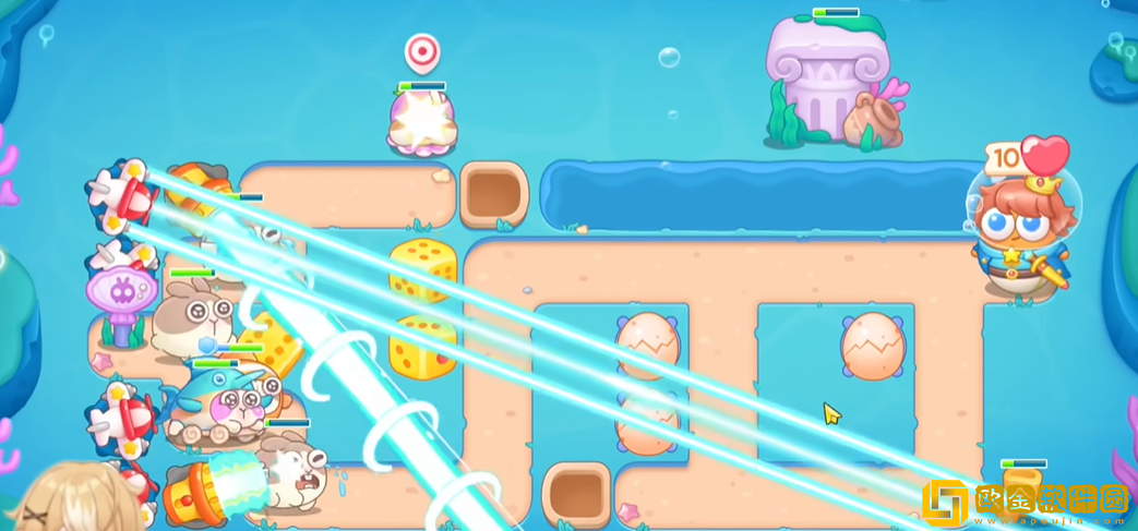 保卫萝卜4海的闺女24关攻略