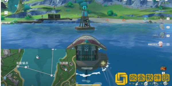 原神枫丹七个海面浮标怎么解谜