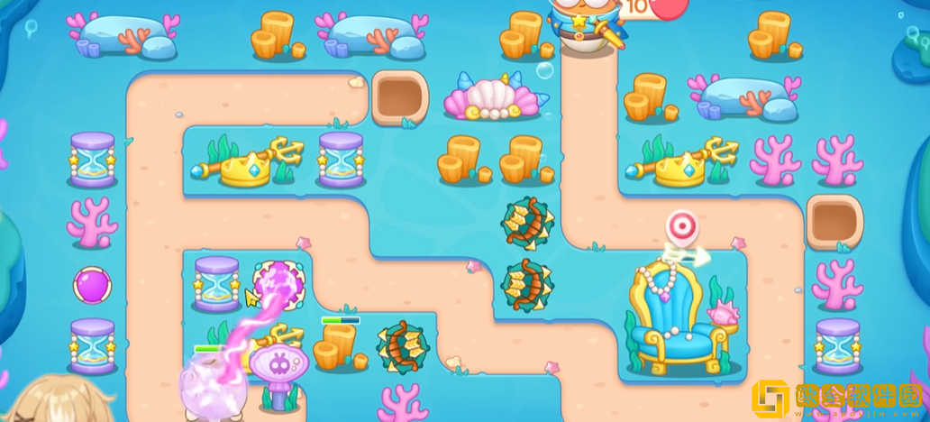 保卫萝卜4海的闺女23关攻略