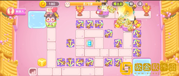 保卫萝卜4秋妃传90关攻略