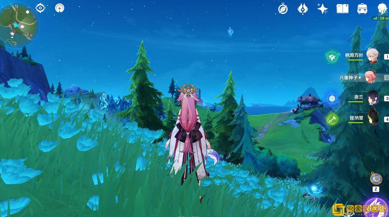 原神伊黎耶林区水神瞳位置一览