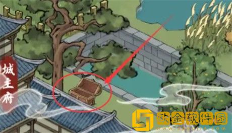 方寸对决栖霞镇藏宝图