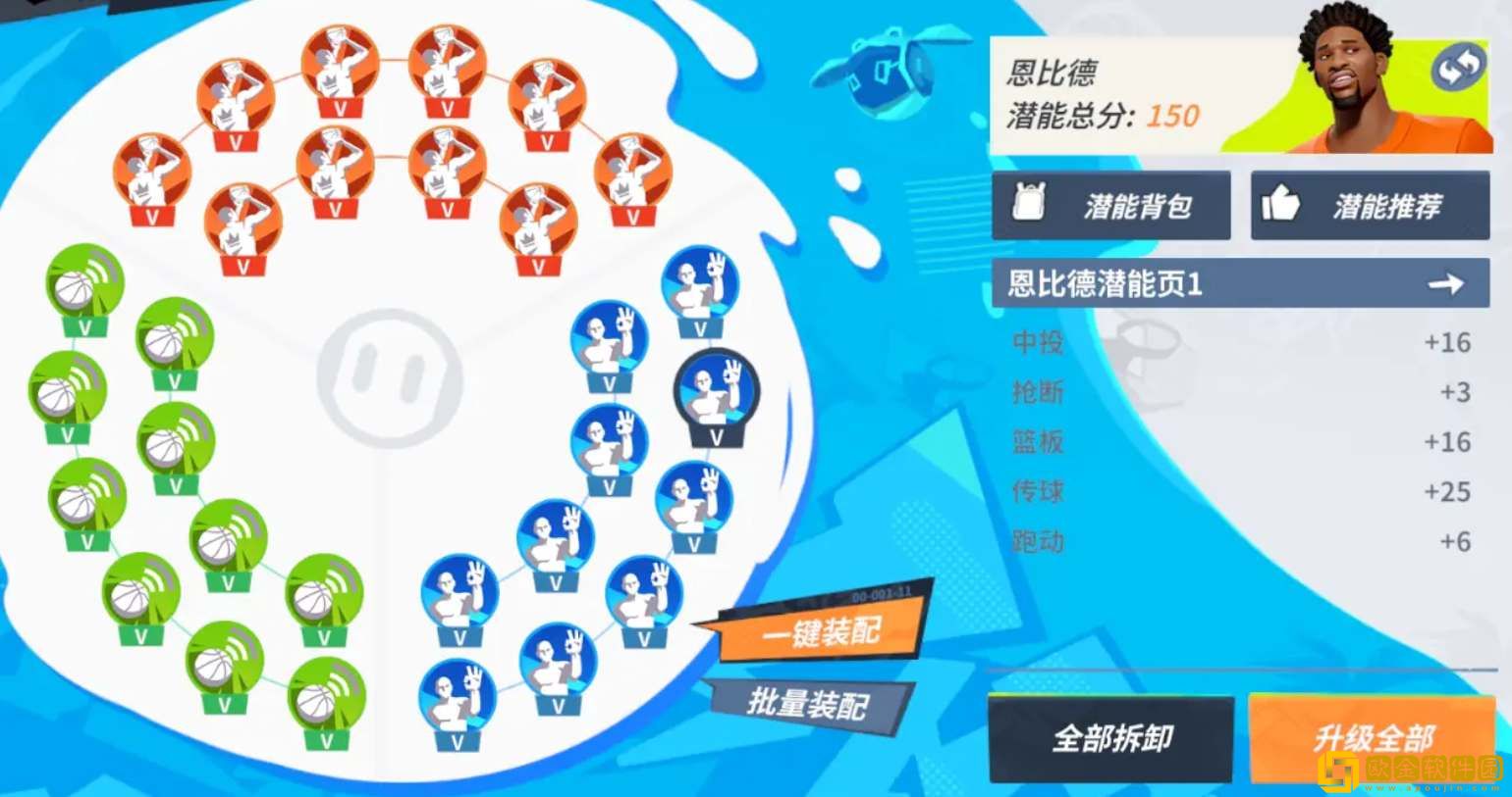 全**
街球派对恩比德潜能加点攻略