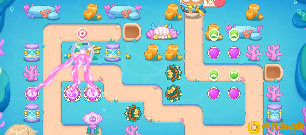 保卫萝卜4海的闺女23关攻略