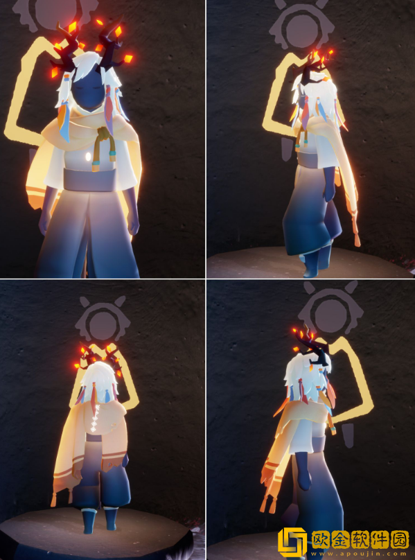 光遇九色鹿季猎人先祖兑换图及位置