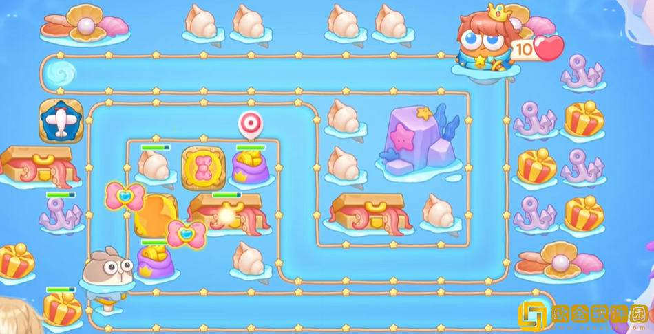 保卫萝卜4海的闺女19关攻略