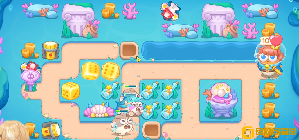 保卫萝卜4海的闺女24关攻略