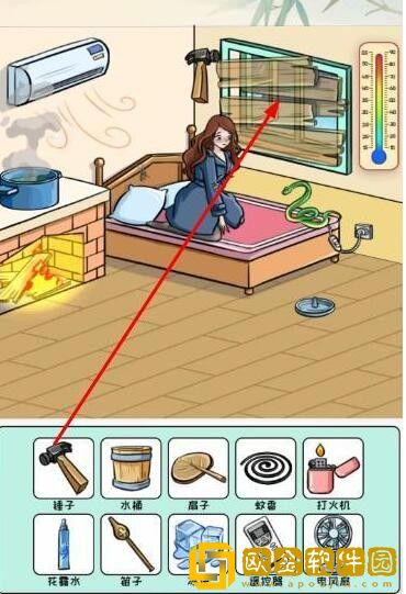 全民汉字王让小芳降温怎么过关 全民汉字王让小芳降温怎么过关