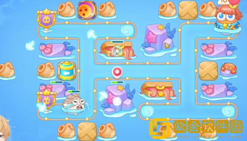 保卫萝卜4海的闺女11关攻略