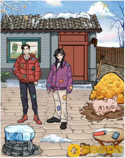 文字玩出花寒冬取暖帮两人抵御严寒怎么过关