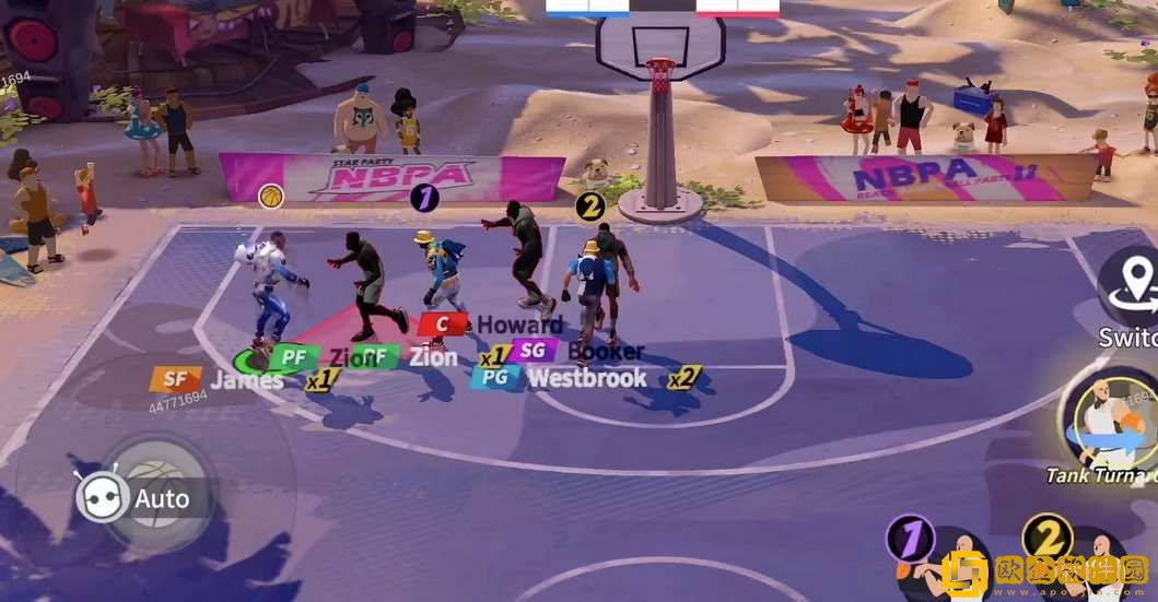 全**
街球派对王朝模式挂机阵容推荐