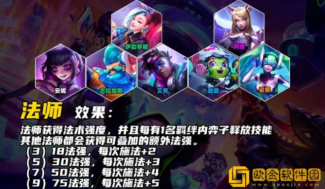 云顶之弈S10法师羁绊效果介绍-云顶之弈S10法师羁绊有什么效果