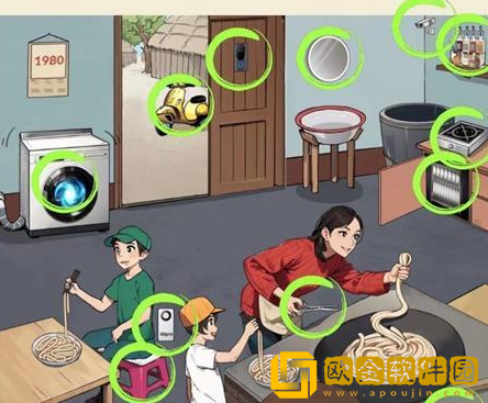 抖音小游戏文字来找茬怀旧下面条怎么过