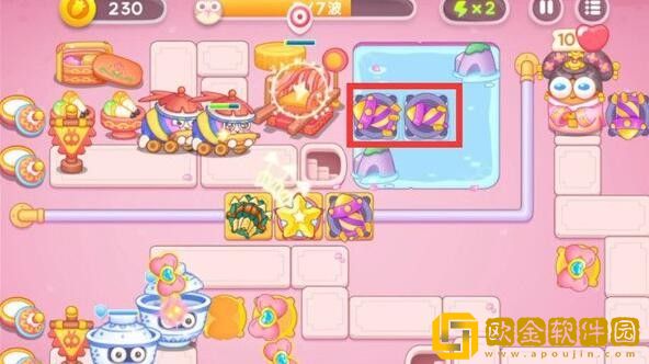 保卫萝卜4秋妃传3关攻略