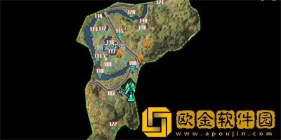 星球重启幽兰花海宝箱分布图