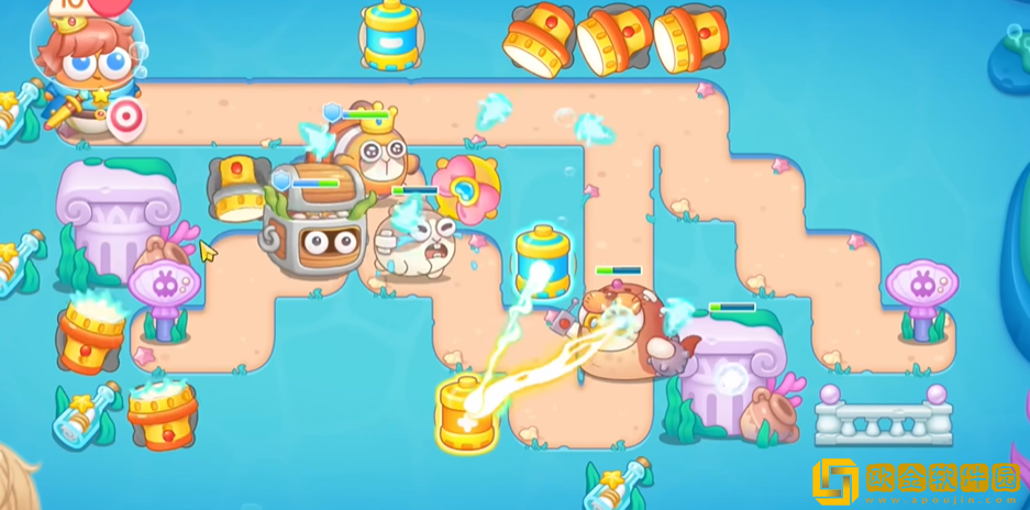 保卫萝卜4海的闺女20关攻略