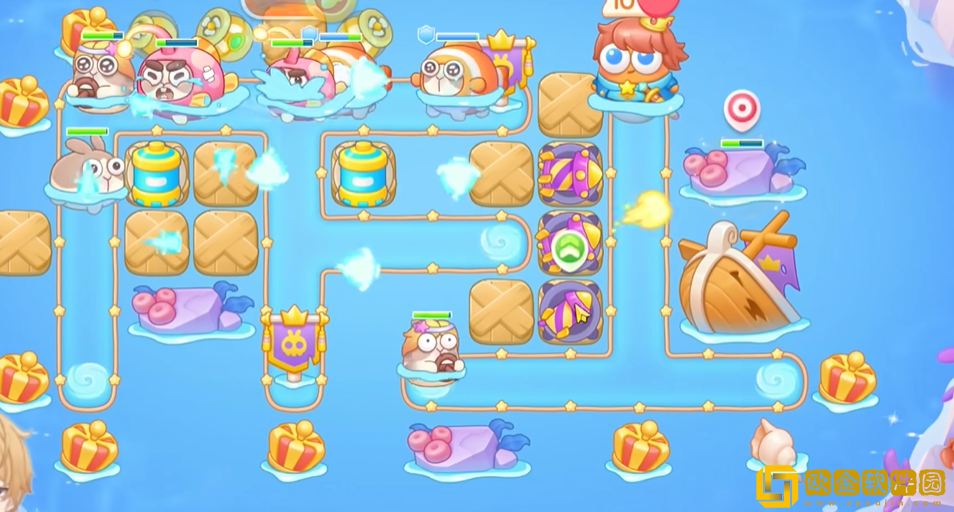 保卫萝卜4海的闺女20关攻略