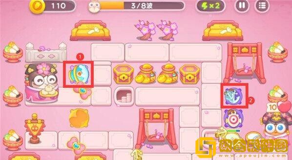 保卫萝卜4秋妃传4关攻略