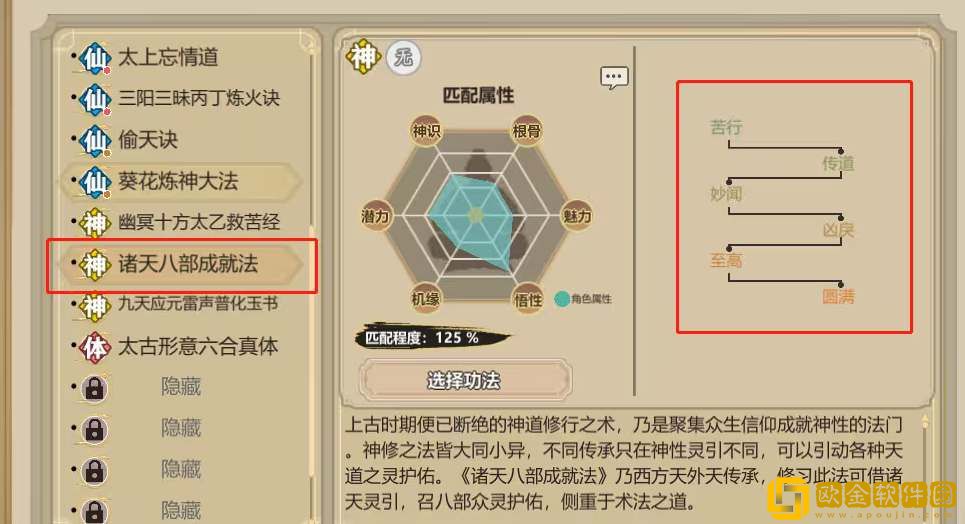 了不起的修仙模拟器神修功法怎么获得