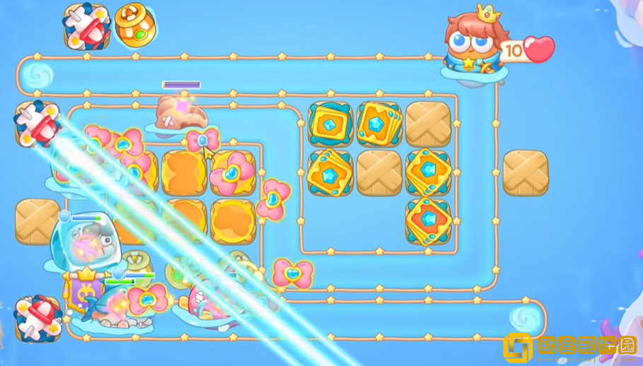 保卫萝卜4海的闺女19关攻略